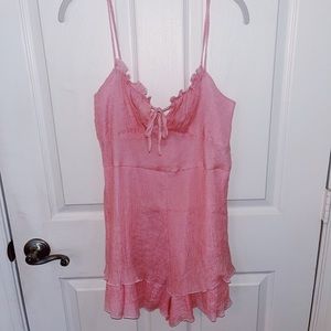 Pink romper